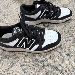 New Balance Monochrome Athletic Shoes